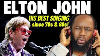 Soul man's first time reaction to ELTON JOHN The emperor's new clothes - His voice is fantastic here