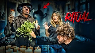 HICIMOS UN RITUAL EN MI CASA😱