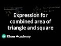 Equilateral Triangle and Area Concepts