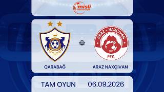 Qarabağ – Araz Naxçıvan | Misli Premyer Liqası. 4-cü tur | TAM OYUN