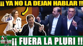 ¡Así se armó el caos en el Senado hoy! No dejan hablar a Lilly Tellez!