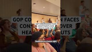 GOP Congressman Faces Constituents Over Health Care Cuts