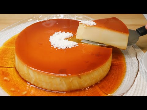 Flan De Coco Cremoso Receta Económica