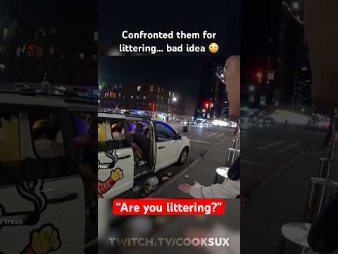 They Threw Trash at Me in NYC 😳