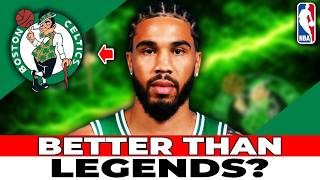WHAT NO ONE SAW IN JAYSON TATUM'S RECORD: HE SURPASSED LEGENDS CELTICS NEWS