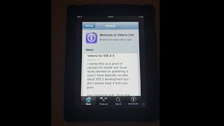 How to install Veteris on iPhoneOS 3￼ NOT joking it works great 