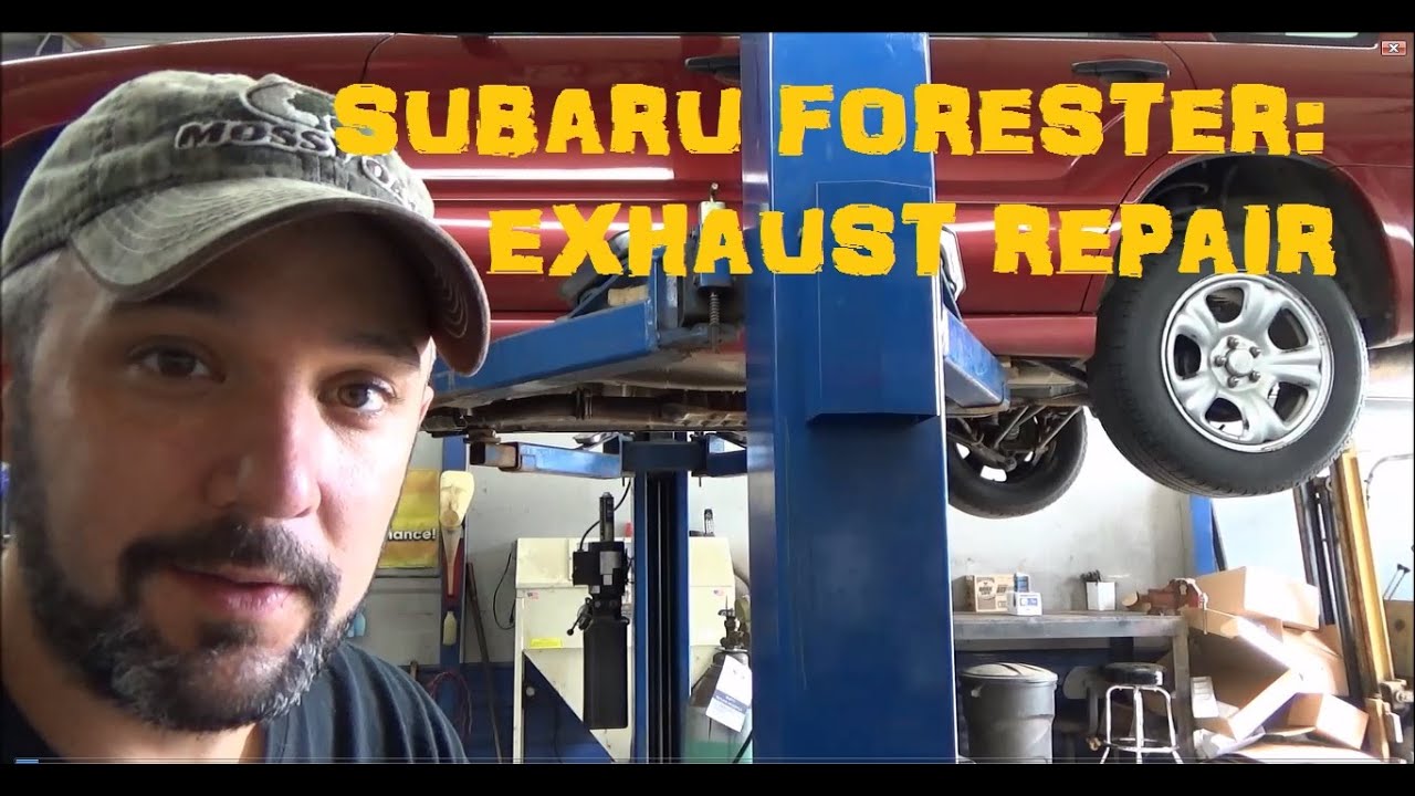 Repair Exhaust Rattle: Subaru Forester