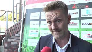 Screenshot van video Peter Wesselink: "We verdienen een groot compliment met z'n allen" | Excelsior'31 - SV Urk