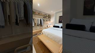 built-in closet upcycle | cozy bedroom makeover💙