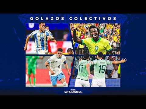 RECAP: Los mejores GOLAZOS COLECTIVOS de la CONMEBOL Copa América USA 2024™