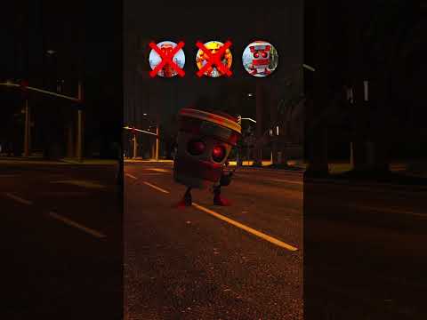 FIRE TRUCK CHALLENGE BRAINROT Scary Udin Din Din Dun in GTA 5 #gta5