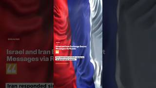 Russian mediation between Israel and Iran.