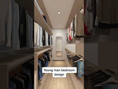 young man bedroom design