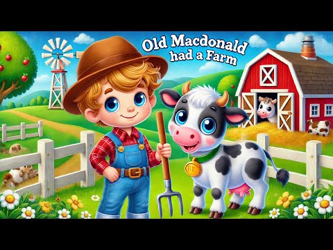 Old Macdonald had a farm | Kids song for Kindergarten