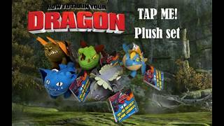 How To Train Your Dragon 2010 | TAP ME! Plush Set Spin Master