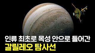 목성의 구름 속에는 뭐가 있을까? 인류 최초로 목성 안으로 들어간 갈릴레오호!