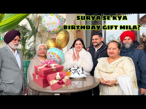 Birthday Celebrations- Surya Ne Birthday Gift Kya Diya- Kritleen Sidhu Vlogs