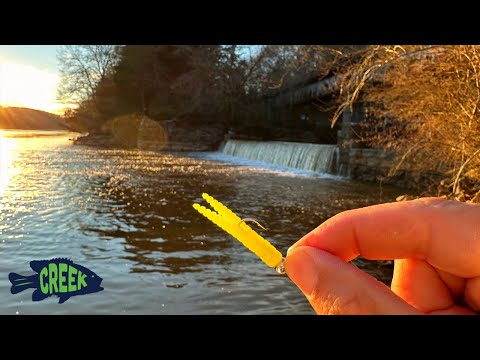 Cold Winter River Bank Fishing