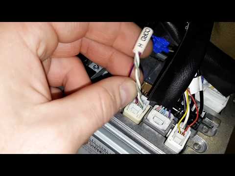 Как подключить штатную камеру тойота Dashboard removal Toyota Celica. Better than official, do it yourself!