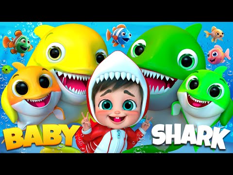 Baby Shark, Wheels on the Bus, Baa Baa Black Sheep, Old MacDonald - Nursery Rhymes & Kids Songs