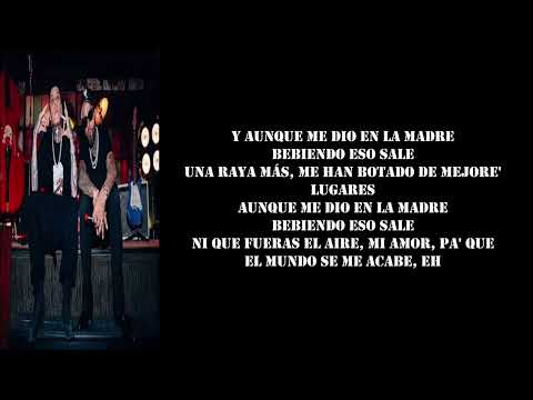 SANTA FE KLAN FT. NICKY JAM - UNA RAYA MÁS - LETRA