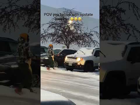 Welcome to winter in New York 🥶🥶🥶🥶#cold#winter#newyork#fyp