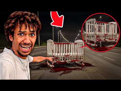 إذا رأيت هذا المهد الملطخ بالدماء في الشارع ليلاً، فهو فخ! لا تقترب…