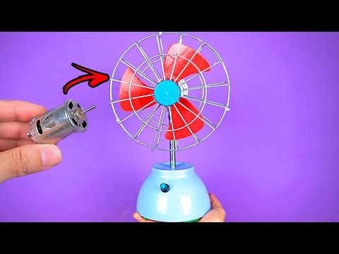 Make an Amazing Mini Fan with Recycled Materials