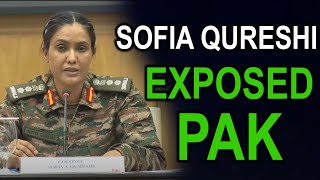 SOFIA QURESHI EXPOSED PAK | Special briefing on Operation Sindoor | INDIA- PAKISTAN