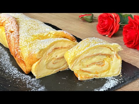 New dessert in 5 minutes! This is divine taste! Melts in your mouth! 😋