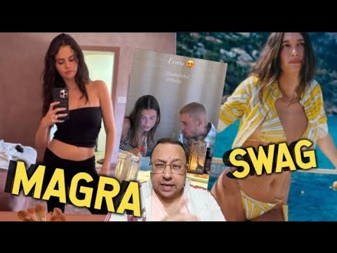 MAGRA! SELENA GOMEZ APARECE 12KG A MENOS APÓS DONA HAILEY POSTAR SWAG DE BIQUÍNI COM JUSTIN BIEBER
