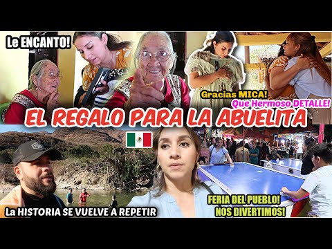 El REGALO PARA LA ABUELITA❤️|‼️Quedo IMPRESIONADA‼️| Nos Vamos a DIVERTIR CON LA FAMILIA🤩|Feria 2024