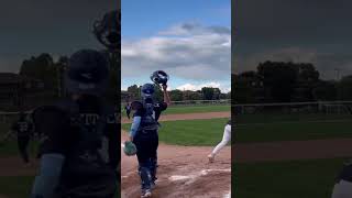 Long single for my last hit of the baseball season against the quinte royals #baseball #single