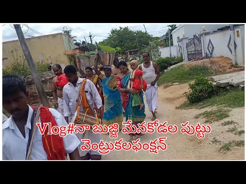 Vlog#నా బుజ్జి మేనకోడల పుట్టు వెంట్రుకలఫంక్షన్