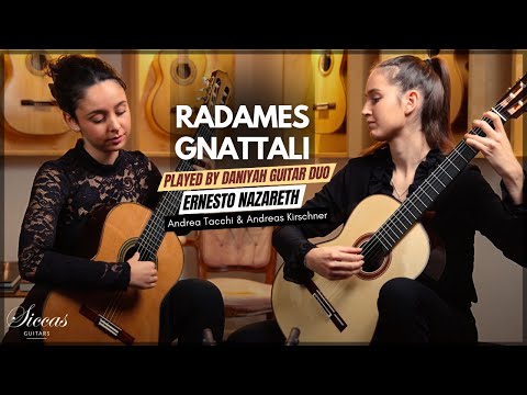 Daniyah Guitar Duo play Suite Retratos (Ernesto Nazareth) by R. Gnattali on A .Kirschner & A. Tacchi