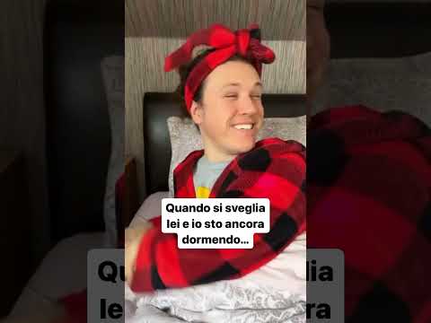 E voi la mattina siete più Sam o Wendy?! 🤣🤣❤️ #coppia #shorts