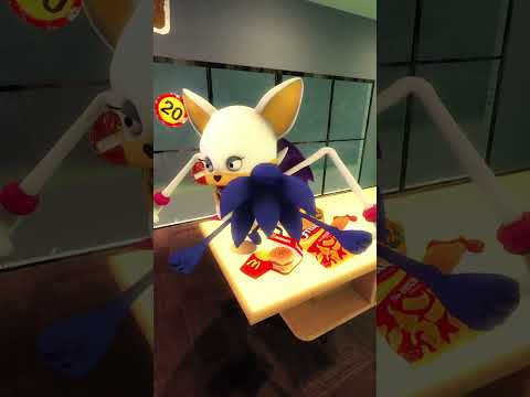 🍔🦔🌀SHIN SONIC TAPES KID WAS SKIPPING SCHOOL AND WANTED A BURGER! 🍔🦔🌀 #sonictapes #cartoon #shinsonic