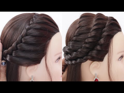 totally easy hairstyle | new hairstyle for girls | hair style girl for wedding | hairstyle