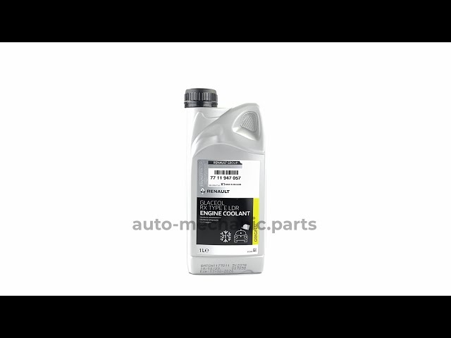 Антифриз RENAULT Glaceol RX Type E (-21C) синий, 1 литр, видео - интернет-магазин Auto-Mechanic