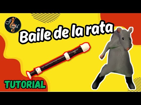 🎶 Baile de la Rata - Flauta Dulce Fácil con Notas | Aprende Rápido (Principiantes)