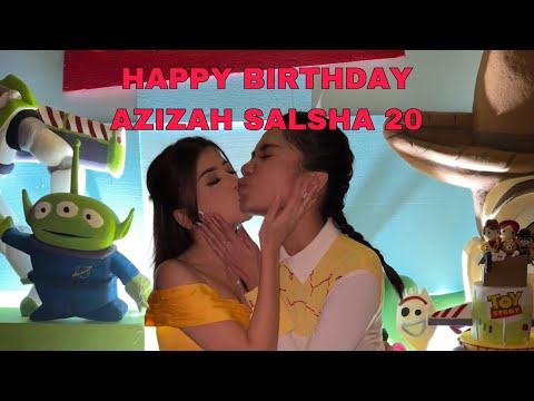 Vlog ulang tahun azizah 😘💖