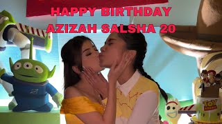 Vlog ulang tahun azizah 😘💖
