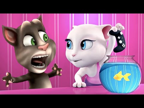 Talking Tom  👀  Talking Tom shorts 🍿 LIVE 🍿 Super Toons TV Po Polsku