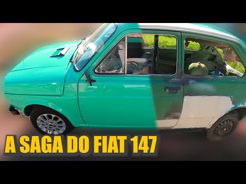 REFORMA DO FIAT 147 FEITA EM CASA - A SAGA!