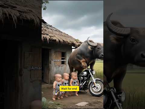 vaas ne mera bike chor ki baga #comedy #funny #buffalo #trending #shorts