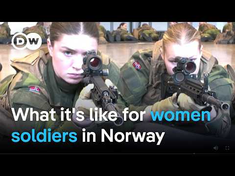 YouTube video thumbnail: DW Follows Two Women Who Enlisted in Norway's Military