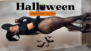 3 Spooktacular Tights for Halloween TRY ON! 🕸️🖤✨