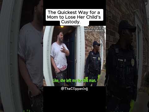 The Quickest Way for a Mom to Lose Her Child’s Custody #fyp #usa #situation #bodycam #cam #criminal