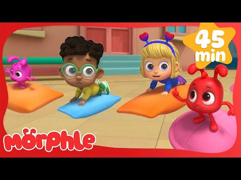 Morphle Plays FLOOR IS LAVA | MORPHLE | Moonbug Kids - Art for Kids 🖌️