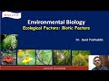 Ecosystem Interactions and Relationships